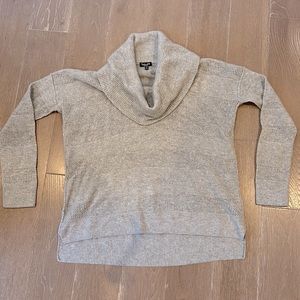 Splendid Gray Cowl Neck Sweater
